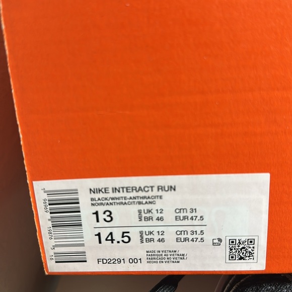 NIKE INTERACT RUN NEW, size 13M, 14.5 W, very comfy, last one! FD2291001 - Picture 2 of 8
